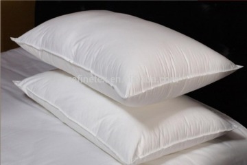 High quality soft white duck down pillow