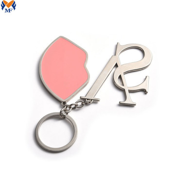 Souvenirs Metal Custom Enamel Keychain No Minimum