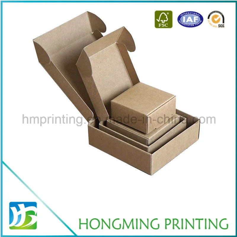 Wholesale Different Sizes Brown Kraft Paper Soap Boxes