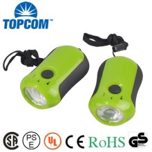 Dynamo Flashlight 3 Modes Light Rechargeable Dynamo Flashlight
