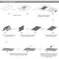 Greenhouse Foldable Led Grow Light 640w for Plants