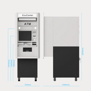 TTW Bulk Cash and Coin Dispenser Automated Teller Machine