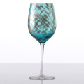 Vasos de vidrio para beber de colores de diseño único