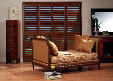 Cheap Brown Louvre Windows