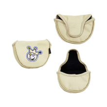 Wholesale Golf Putter Headcovers: Durable PU Leather, Synthetic Magnet Mallet Style with Soft Plush Inner Lining and Added Thickness