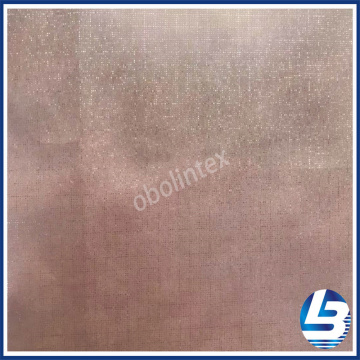 OBL21-846 Fashion Foil Stamp Fabric For Down Coat