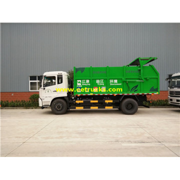 Dongfeng 8Ton Docking Refuse Collector Trucks