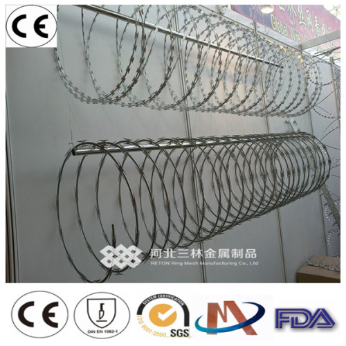 Razor Wire / Concertina Coil for Guard Fence From Manufacturer