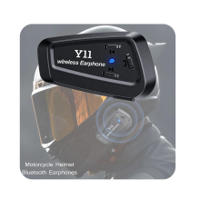 Y11 Helmet Bluetooth Earphones - Motorcycle Helmet with Bluetooth Earphones