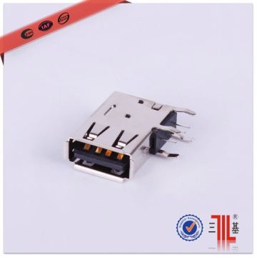 mini usb connector smt connector panel mount female usb connector