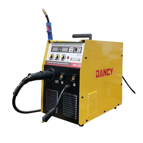 MAG MIG250 220V Inverter IGBT Welder with 15.0KGS wire spool for carbon steel and aluminium welding