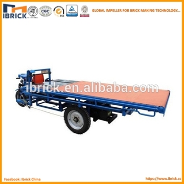 clay bricks loading facility battery cart brick car