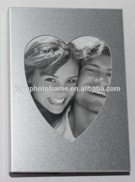 High quality heart shape photo frame , mini heart photo frame , double heart photo frame