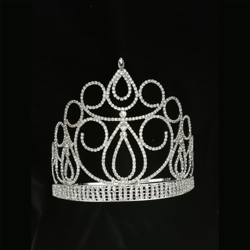 6 polegadas ajustável Tiara King Crown para menino