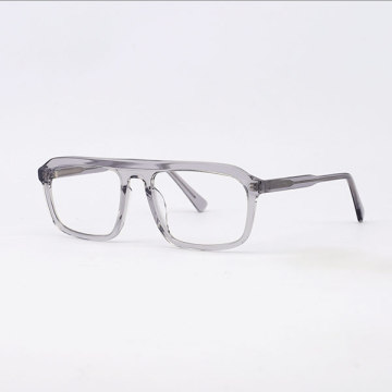 Oversize Trendy Acetate Unisex Blue Light Eyeglasses