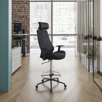 Modern Ergonomic Grid Premium Office Chair for Managing Global Supply Chains