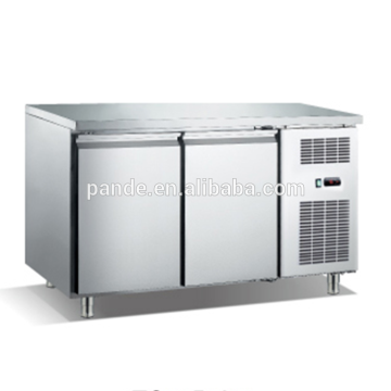 2 solid door undercounter refrigerator