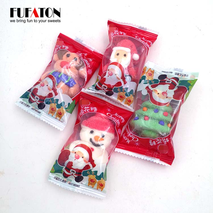 Flexible price individually wrapped marshmallow by whole sale