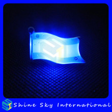 Factory Directly Different Flashing Led Flag Pins
