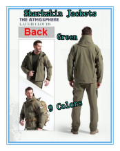 Outdoor Waterproof Windproof Jacket, Army Jacket, Tactical Jacket