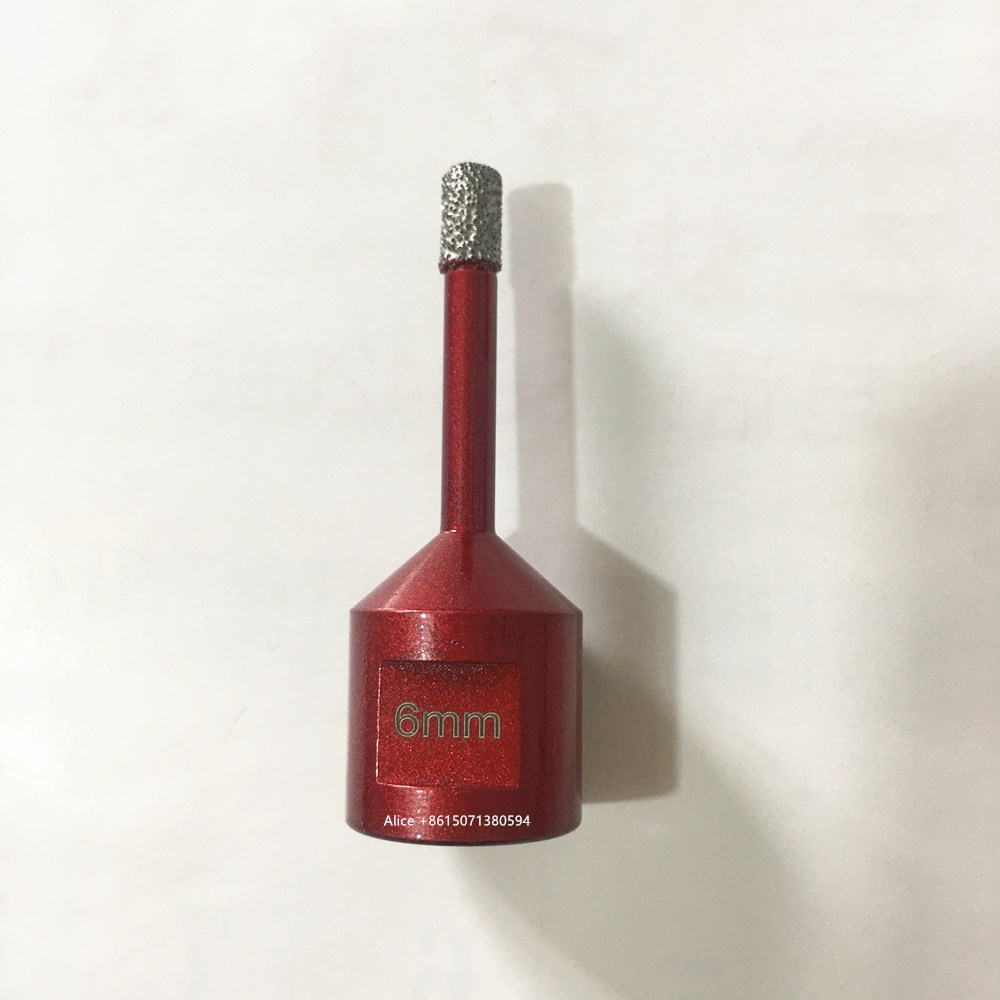 Vacuum Brazed Diamond CNC Carving Tools Diamond Finger Router Bits for Polishing Granite Marble Concrete