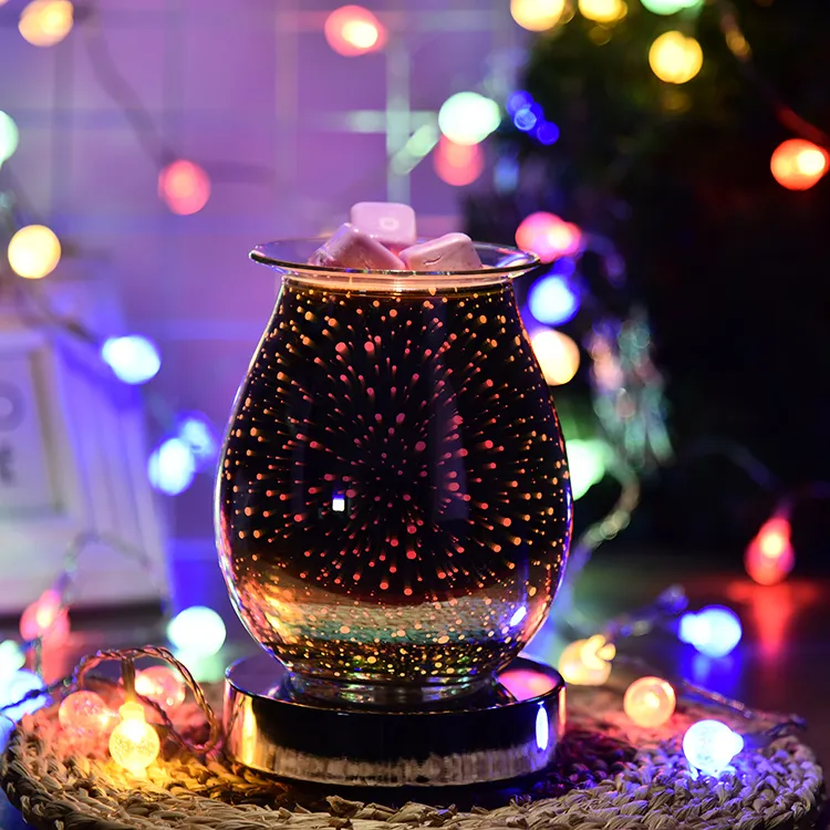 High Quality Cheap Price Glass Incense Burner Aroma Decorative Lamp