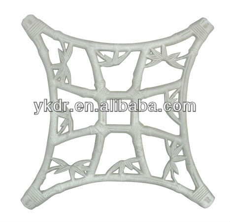 Wholesale aluminum sand casting easily Assembled cast fence aluminum post cap foundry for sale