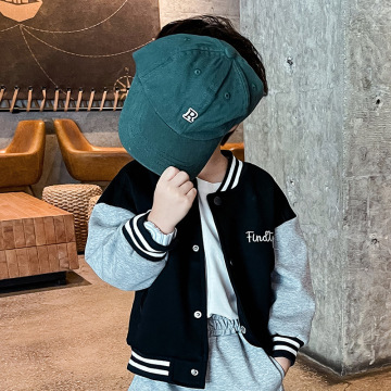 Boys' Baseball Jacket Autumn Children'S Wear