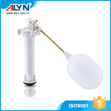 Installation position bottom tank toilet ball inlet valve