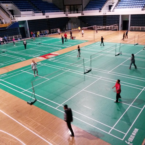 Antypoślizgowa podłoga do badmintona BWF dobrej jakości mata podłogowa do badmintona