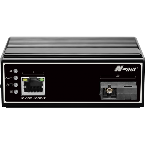 2 ports Industrial full gigabit switch
