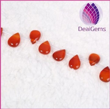 9x13mm natural red water drop agate beads gemstone loose beads