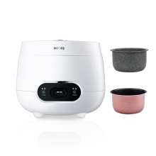 Compact 1.8L Smart Kitchen Electric Rice Cooker with Ceramic/Stainless Steel Inner Pot