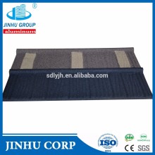 JINHU stone coated galvanized steel roofing shingles/sheets installation