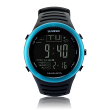 Altimeter Watch: Weather Forecast, Time, Week, Date, Alarm Reminder & Digital Fishing Barometer