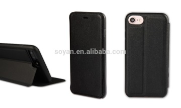 2017 The Latest PU leather cover high quality Ultra slim stand folio phone case