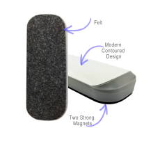 Felt Bottom Surface Magnetic Dry Erase Board Eraser