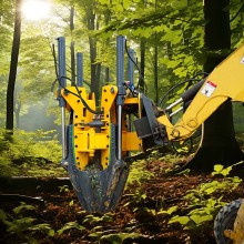 Truck-Mounted Tree Spade: The Ultimate Planting and Transplanting Machine