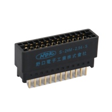 WANLINK 2.54mm Pitch 24Pin Edge Card Connector V/T Type