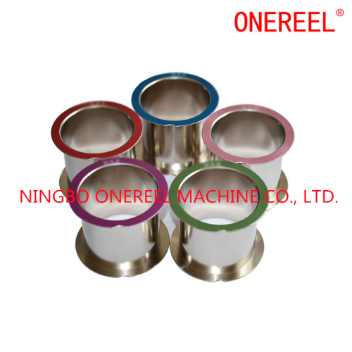 Anodized Silver Aluminium Spool