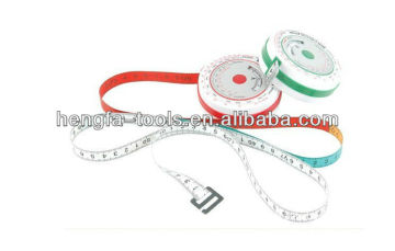 BMI tape measure key tape measure waistline foot health