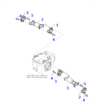 Joint HM400-1 universal joint 56В-20-31110