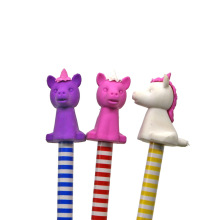 Unicorn Eraser Topper Candy Promotion Toys: Novelty and Sweet Treats for Kids