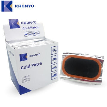 Tire patch with 78x48mm Tyre Cold Patch