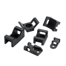 Plastic Cable Tie Clip Mount Clamp Wire Zip Tie Nylon Holder