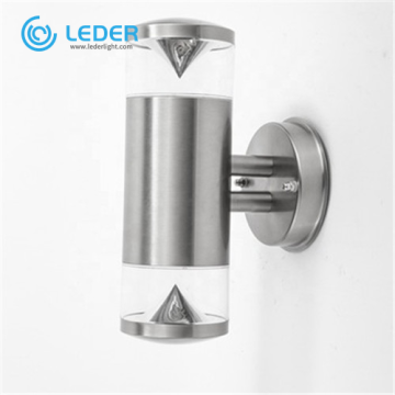 LEDER Up Down White, lámpara de pared para exteriores LED