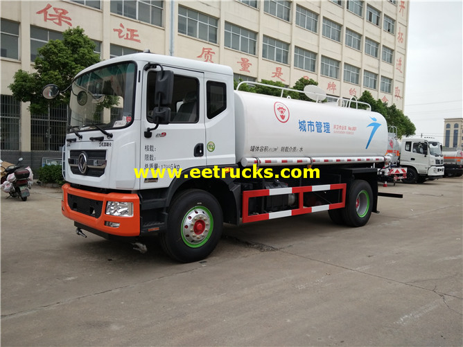 180hp Water Spray Tanker Vehicles