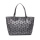 Unique design splicing water cube diamond lattice PU leather geometric tote bag for women