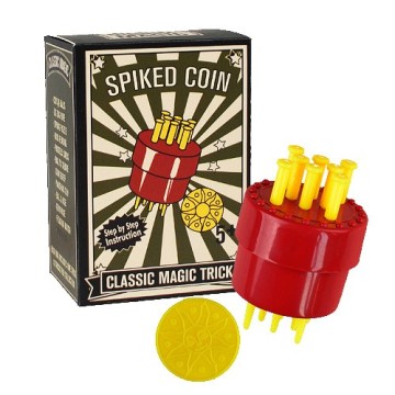 Classic Magic Tricks Spiked Coin