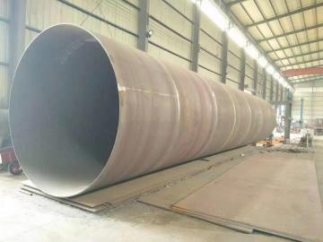 Welded Carbon Steel SSAW Spiral Steel Pipe